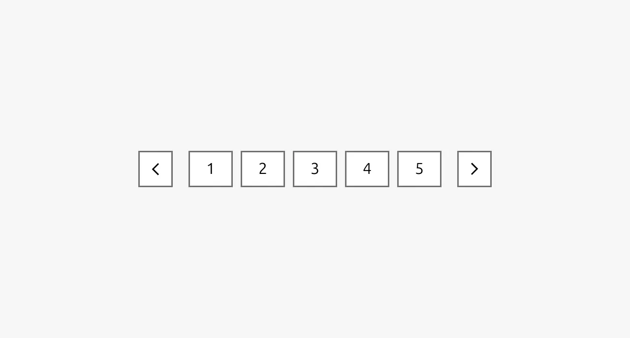 Pagination example