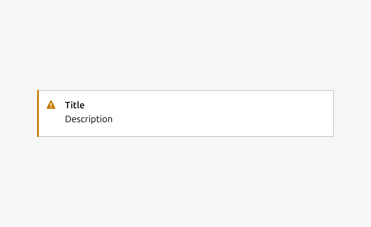 Notification example