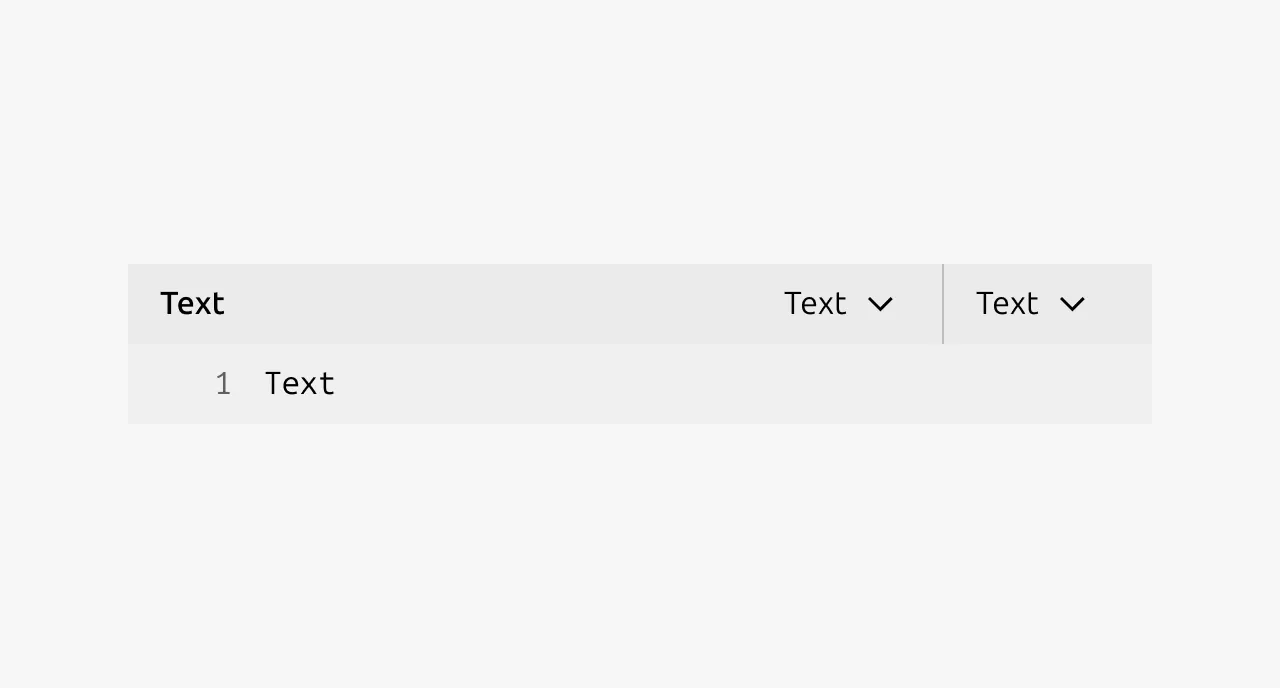 Code snippet example