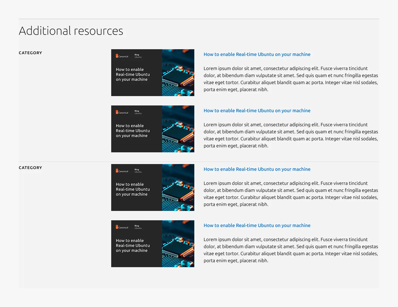 Resources example